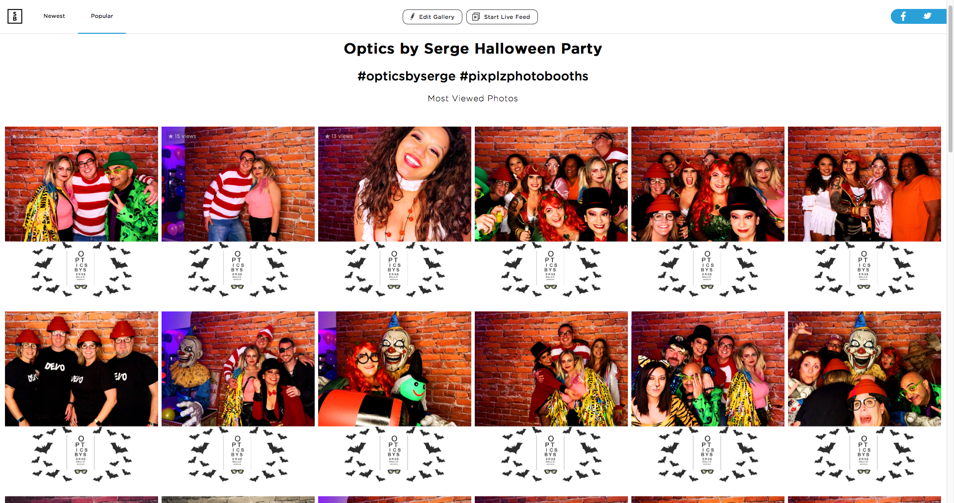 Optics by serge gallery